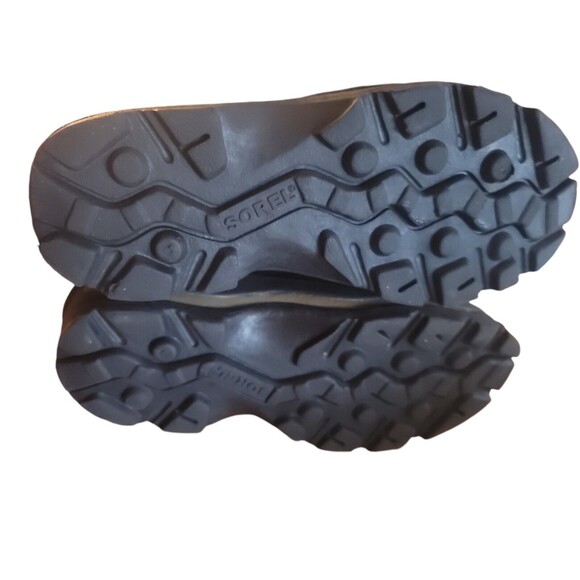 Sorel Ellesmere LL1240-272 Tan Leather Winter Boots Women US 8 Hiking Zip Up - Picture 6 of 8